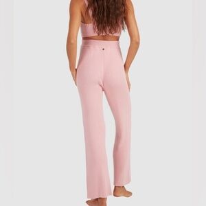pink billabong knit pants